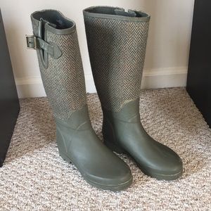 {Banana Republic} Green Glasgow Rainboots